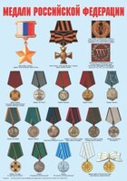 Комплект плакатов "Ордена и медали Российской Федерации" - fgospostavki.ru - Миасс