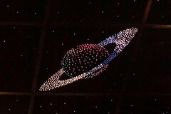 Потолок "Звездное небо с анимационным фибероптическим эффектом сатурн" - fgospostavki.ru - Миасс