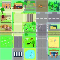 Тематическое поле-маршрутизатор «Ферма» для мини-робота Bee-Bot/Blue-Bot - fgospostavki.ru - Миасс