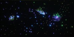 Напольный фиброоптический ковер "Млечный путь" 200х100, 300 точек - fgospostavki.ru - Миасс