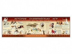 Настенное полотно "История Олимпийских игр" - fgospostavki.ru - Миасс