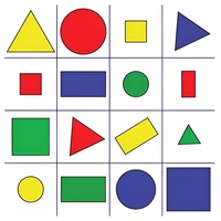 Тематическое поле-маршрутизатор «Цвета и формы» для мини-робота Bee-Bot/Blue-Bot - fgospostavki.ru - Миасс