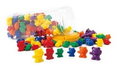 Счетный материал фигурки "Мишки с рюкзаками" - fgospostavki.ru - Миасс