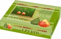 Счетный материал на магнитах "Груши" - fgospostavki.ru - Миасс