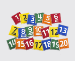 Мешочки с цифрами. Набор 20 шт. - fgospostavki.ru - Миасс