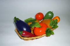 Муляжи "Корзина с овощами" - fgospostavki.ru - Миасс