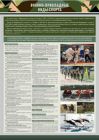 Стенд "Военно-прикладные виды спорта" - fgospostavki.ru - Миасс