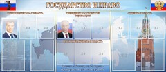 Стенд "Государство и право" - fgospostavki.ru - Миасс