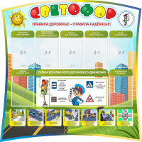 Стенд "Светофор" Вариант 2 - fgospostavki.ru - Миасс