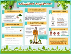 Стенд "Клещевой энцефалит" - fgospostavki.ru - Миасс