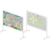 Магнитный стенд двусторонний "Азбука дорожного движения ПДД" - fgospostavki.ru - Миасс