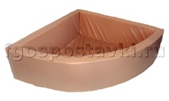 Сухой бассейн угловой полукруглый (без рисунка) - fgospostavki.ru - Миасс