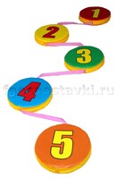 Дорожка "Змейка-шагайка-геометрическая" с цифрами - fgospostavki.ru - Миасс