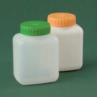 Банка прямоугольная 500 мл белая с крышкой и прокладкой - fgospostavki.ru - Миасс