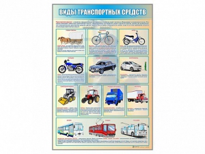 Стенд "Виды транспортных средств" - fgospostavki.ru - Миасс
