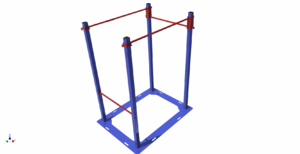 Перекладина четверная для подтягивания (ГТО) - fgospostavki.ru - Миасс