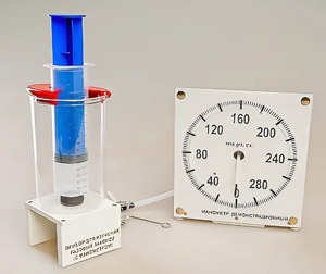 Прибор для изучения газовых законов (с манометром) - fgospostavki.ru - Миасс