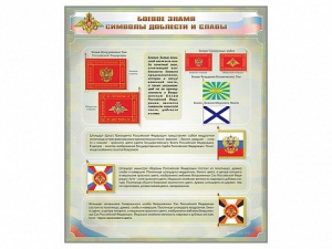 Стенд "Боевое знамя. Символы доблести и славы" - fgospostavki.ru - Миасс
