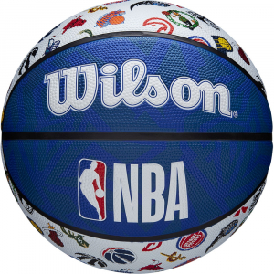 Мяч баскетбольный Wilson NBA All Team (размер 7, резина, тренировочный) - fgospostavki.ru - Миасс