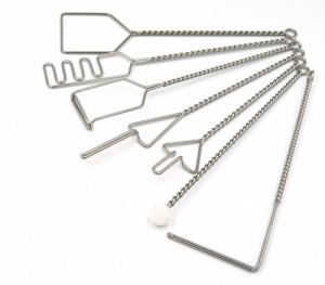 Постановочные зонды на витых ручках с колечком (шариковый зонд на витой ручке). Комплект из 7 зондов - fgospostavki.ru - Миасс