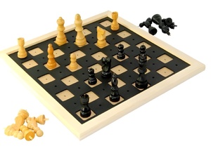 Шахматы тактильные (34х34 см) - fgospostavki.ru - Миасс