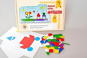 Игровой набор Фребеля "Конструктор плоскостной-1" (Серия "Эксперимент") - fgospostavki.ru - Миасс