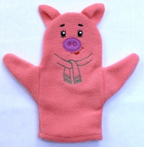 Кукла-рукавичка "Поросенок Нуф-нуф" - fgospostavki.ru - Миасс