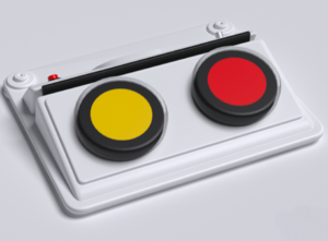 Игровой коммуникатор 2-х кнопочный со вставкой - fgospostavki.ru - Миасс