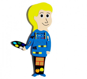 Бизиборд «Юный художник» - fgospostavki.ru - Миасс