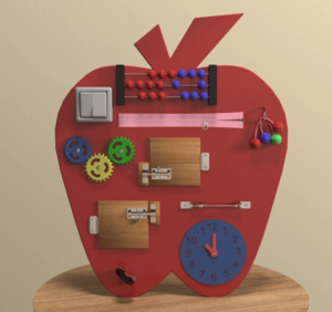 Бизиборд «Яблоко знаний» - fgospostavki.ru - Миасс