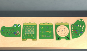 Бизиборд «Крокодил Гена» - fgospostavki.ru - Миасс