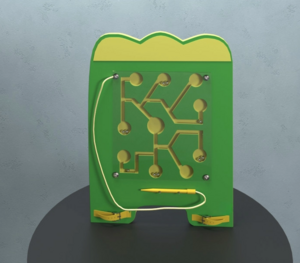 Бизиборд «Зеленый лабиринт» - fgospostavki.ru - Миасс