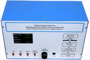 Лабораторный комплекс «Взаимодействие у-частиц с веществом. Сцинтилляционный счётчик у-частиц»  - fgospostavki.ru - Миасс