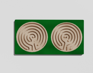 Межполушарная доска №10 зеленая - fgospostavki.ru - Миасс