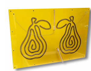 Межполушарная доска №21 желтая - fgospostavki.ru - Миасс