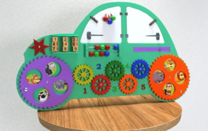 Бизипанель «Машинка» - fgospostavki.ru - Миасс