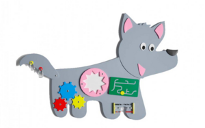 Бизиборд «Любопытный волк» - fgospostavki.ru - Миасс