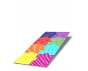 Настенная панель «Разноцветные пазлы» - fgospostavki.ru - Миасс