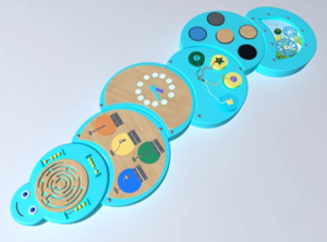 Развивающая панель «Гусеница» - fgospostavki.ru - Миасс