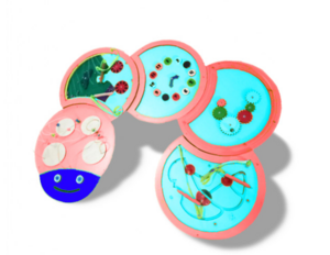 Тактильно-развивающая панель «Гусеница» - fgospostavki.ru - Миасс