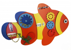 Бизиборд «Оранжевая рыбка» - fgospostavki.ru - Миасс