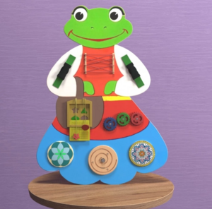 Бизиборд «Лягушка» - fgospostavki.ru - Миасс