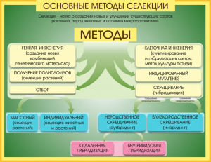 Стенд "Методы селекции и биотехнологии" - fgospostavki.ru - Миасс