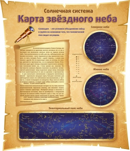 Стенд "Карта звездного неба" - fgospostavki.ru - Миасс
