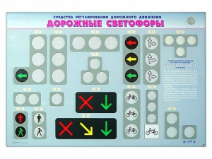Базовый комплект светового оборудования "Дорожные светофоры" с сенсорным беспроводным пультом дистанционного управления - fgospostavki.ru - Миасс