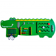 Бизиборд «Зелёный крокодильчик» - fgospostavki.ru - Миасс