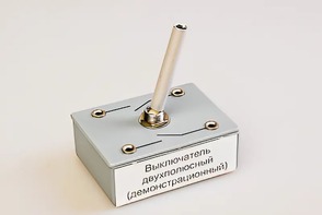 Выключатель двухполюсный (демонстрационный) - fgospostavki.ru - Миасс