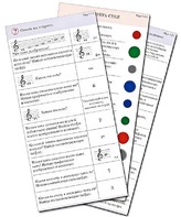 Комплект карточек (10) "Обучающий калейдоскоп. Музыкальные термины" - fgospostavki.ru - Миасс