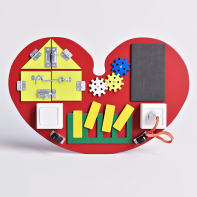 Бизиборд «Любящее сердце» - fgospostavki.ru - Миасс