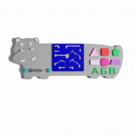 Бизиборд «Волшебный бегемотик» - fgospostavki.ru - Миасс